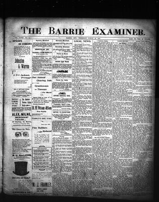 Barrie Examiner, 29 Mar 1900