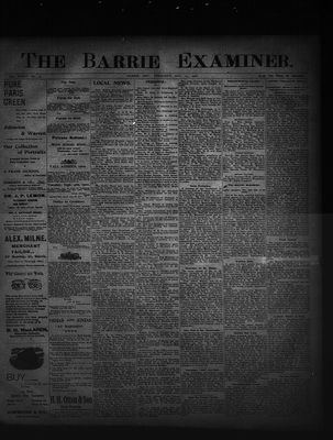 Barrie Examiner, 23 Aug 1900