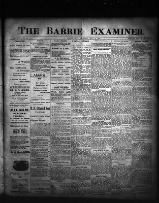 Barrie Examiner, 13 Sep 1900