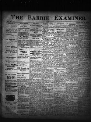 Barrie Examiner, 27 Sep 1900