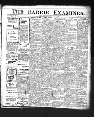 Barrie Examiner, 27 Mar 1902