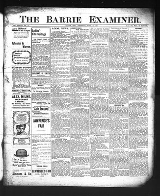 Barrie Examiner, 10 Apr 1902