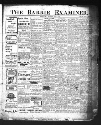 Barrie Examiner, 29 May 1902