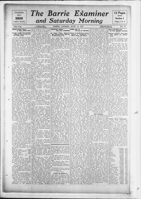 Barrie Examiner, 10 Jun 1915