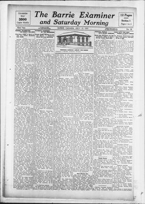 Barrie Examiner, 15 Jul 1915