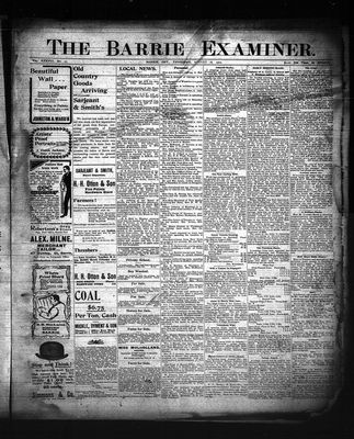 Barrie Examiner, 28 Aug 1902