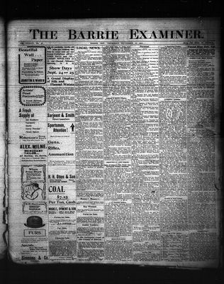 Barrie Examiner, 18 Sep 1902