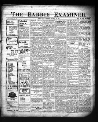 Barrie Examiner, 16 Oct 1902