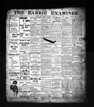 Barrie Examiner, 8 Jan 1903
