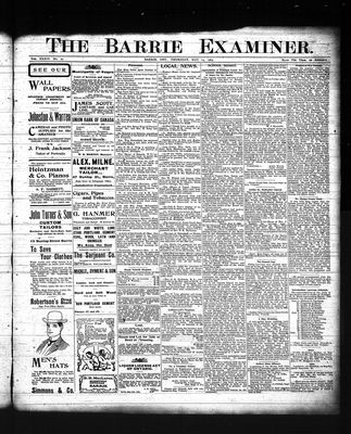 Barrie Examiner, 14 May 1903