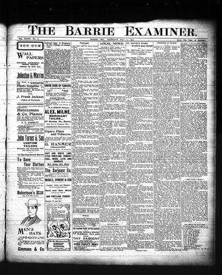 Barrie Examiner, 21 May 1903