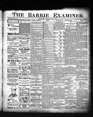 Barrie Examiner, 28 May 1903