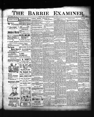 Barrie Examiner, 18 Jun 1903