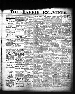 Barrie Examiner, 25 Jun 1903