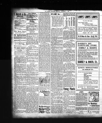 Barrie Examiner, 3 Sep 1903