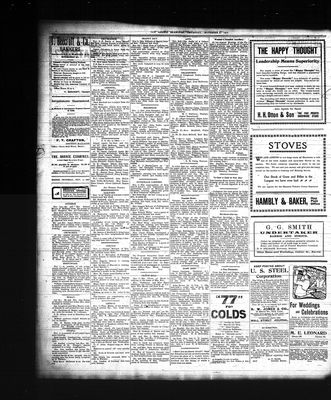 Barrie Examiner, 5 Nov 1903