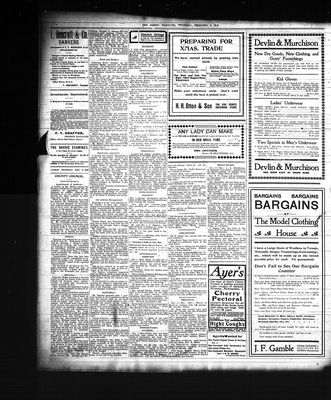 Barrie Examiner, 3 Dec 1903