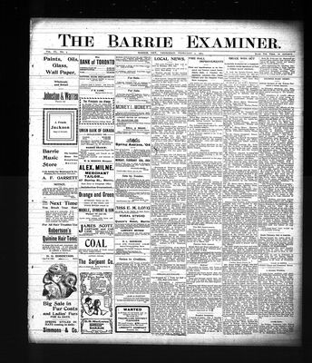 Barrie Examiner, 4 Feb 1904