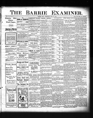 Barrie Examiner, 19 May 1904