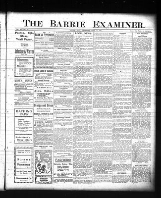 Barrie Examiner, 23 Jun 1904