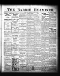 Barrie Examiner, 24 Nov 1904