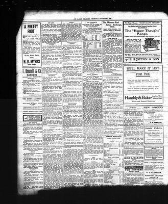 Barrie Examiner, 2 Nov 1905