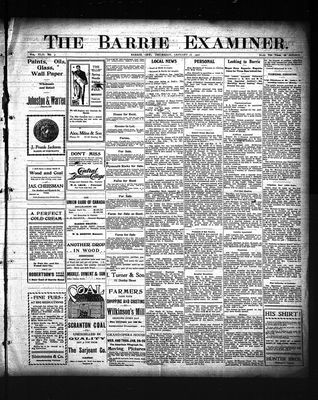 Barrie Examiner, 18 Jan 1906