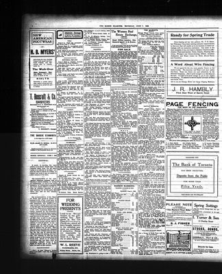 Barrie Examiner, 7 Jun 1906