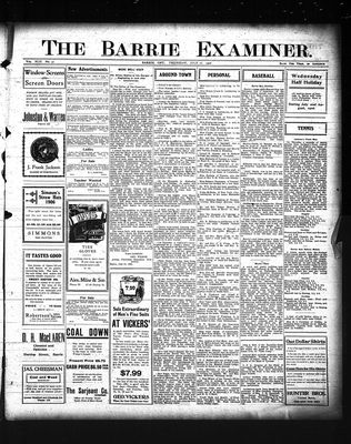 Barrie Examiner, 26 Jul 1906