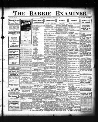 Barrie Examiner, 16 Aug 1906