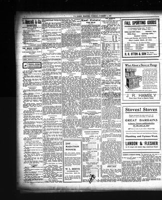 Barrie Examiner, 1 Nov 1906