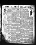 Barrie Examiner, 14 Nov 1907