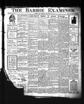 Barrie Examiner, 28 Nov 1907