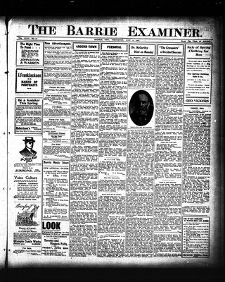 Barrie Examiner, 14 May 1908