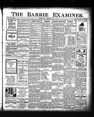 Barrie Examiner, 21 May 1908