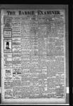 Barrie Examiner, 8 Apr 1909