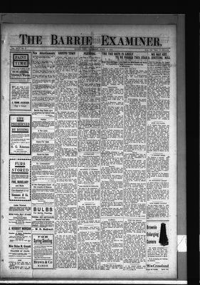 Barrie Examiner, 21 Apr 1910