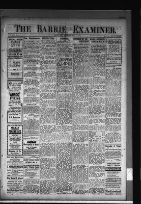 Barrie Examiner, 19 May 1910