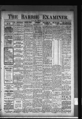 Barrie Examiner, 14 Jul 1910