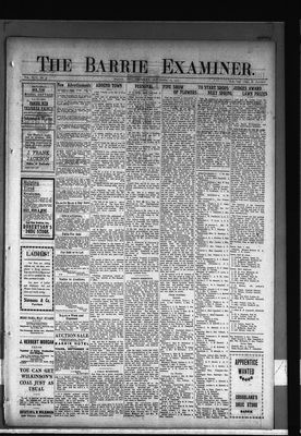 Barrie Examiner, 15 Sep 1910