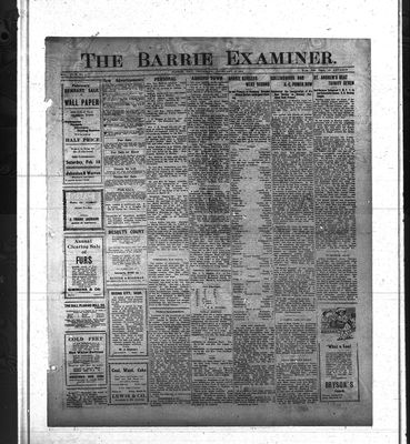 Barrie Examiner, 27 Feb 1913