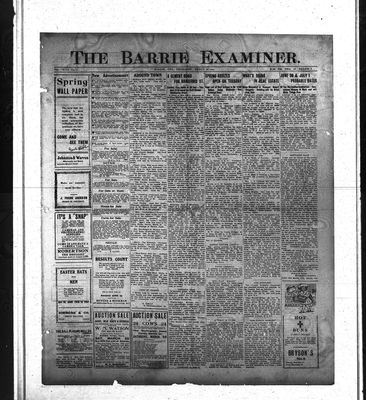 Barrie Examiner, 20 Mar 1913