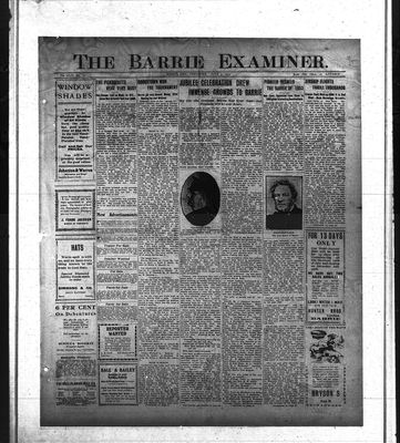 Barrie Examiner, 3 Jul 1913