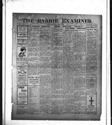 Barrie Examiner, 2 Apr 1914