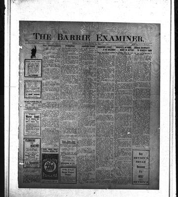 Barrie Examiner, 23 Apr 1914