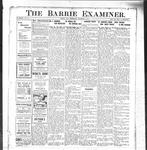 Barrie Examiner, 21 Nov 1912