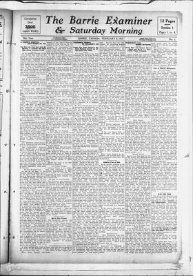 Barrie Examiner, 8 Feb 1917