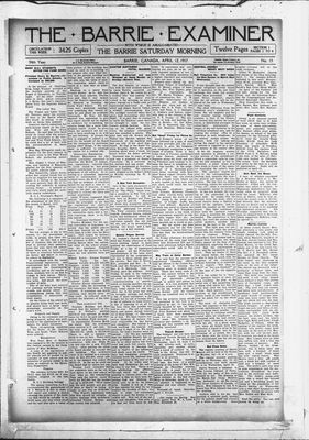 Barrie Examiner, 12 Apr 1917