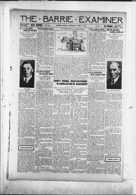 Barrie Examiner, 14 Jun 1923