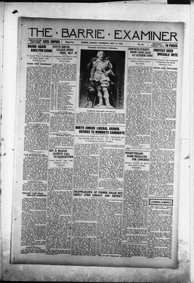 Barrie Examiner, 14 May 1925